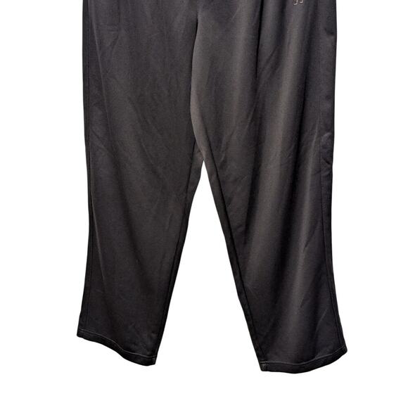 Russell Mens Med 32/34 Black Athletic Warm Up Pants Elastic & drawstring Waist - Picture 5 of 8